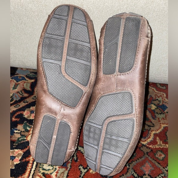 Men’s Clarks Loafers Clarks Driving Shoes Men’s Moccasins sz 9 Men’s Loafers - Picture 11 of 12